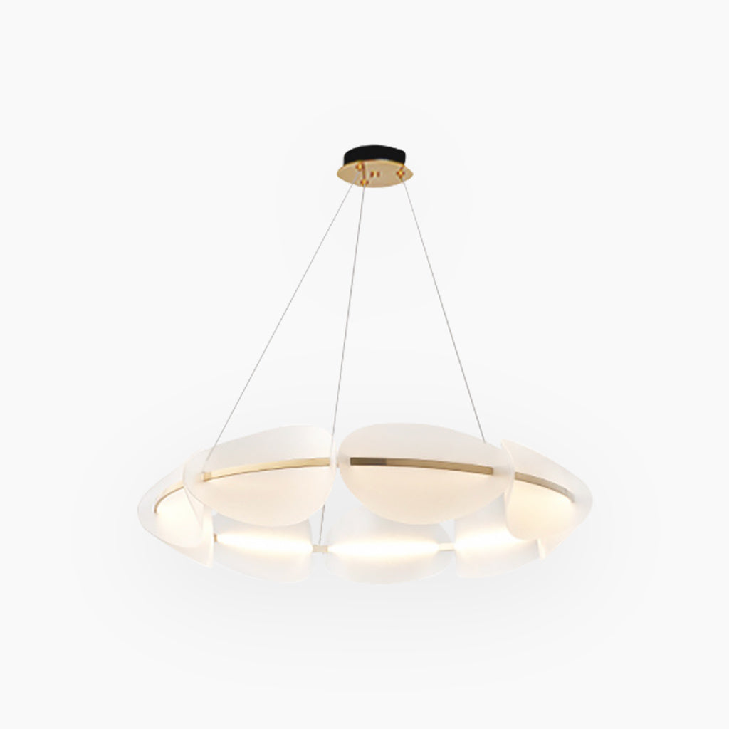 Petala Luxe LED Kroonluchter – Uniek Bloemblaadjesdesign voor een Romantische en Sfeervolle Verlichting