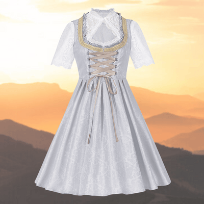 Traditionelles Kleid mit Schürze und Bluse | Elsie