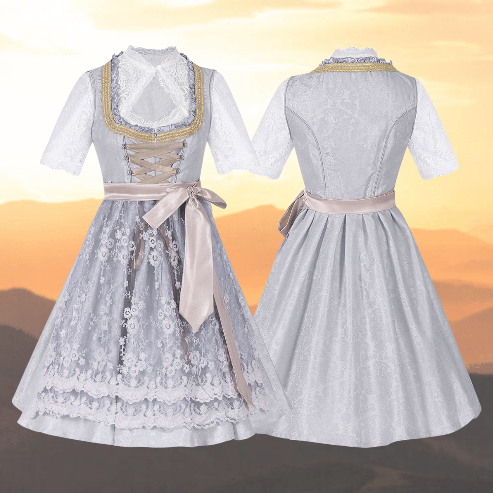 Traditionelles Kleid mit Schürze und Bluse | Elsie