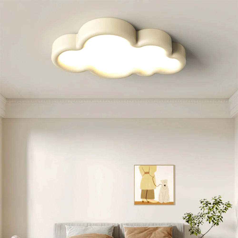 Mignori Moderne Cloud-LED-Deckenleuchte aus Metall für Schlafzimmer