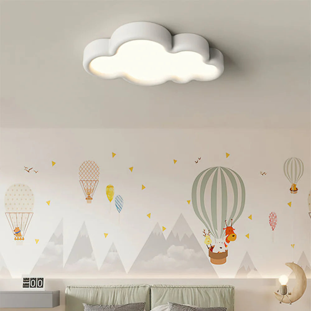 Mignori Modern Wolk LED Plafondlamp Metaal Slaapkamer