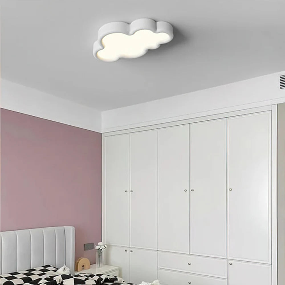 Mignori Moderne Cloud-LED-Deckenleuchte aus Metall für Schlafzimmer