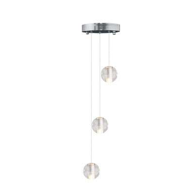 Kristallen Globe Cluster Hanglamp