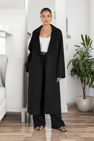 Lockerer Woll-Trenchcoat für Damen | Isabelle