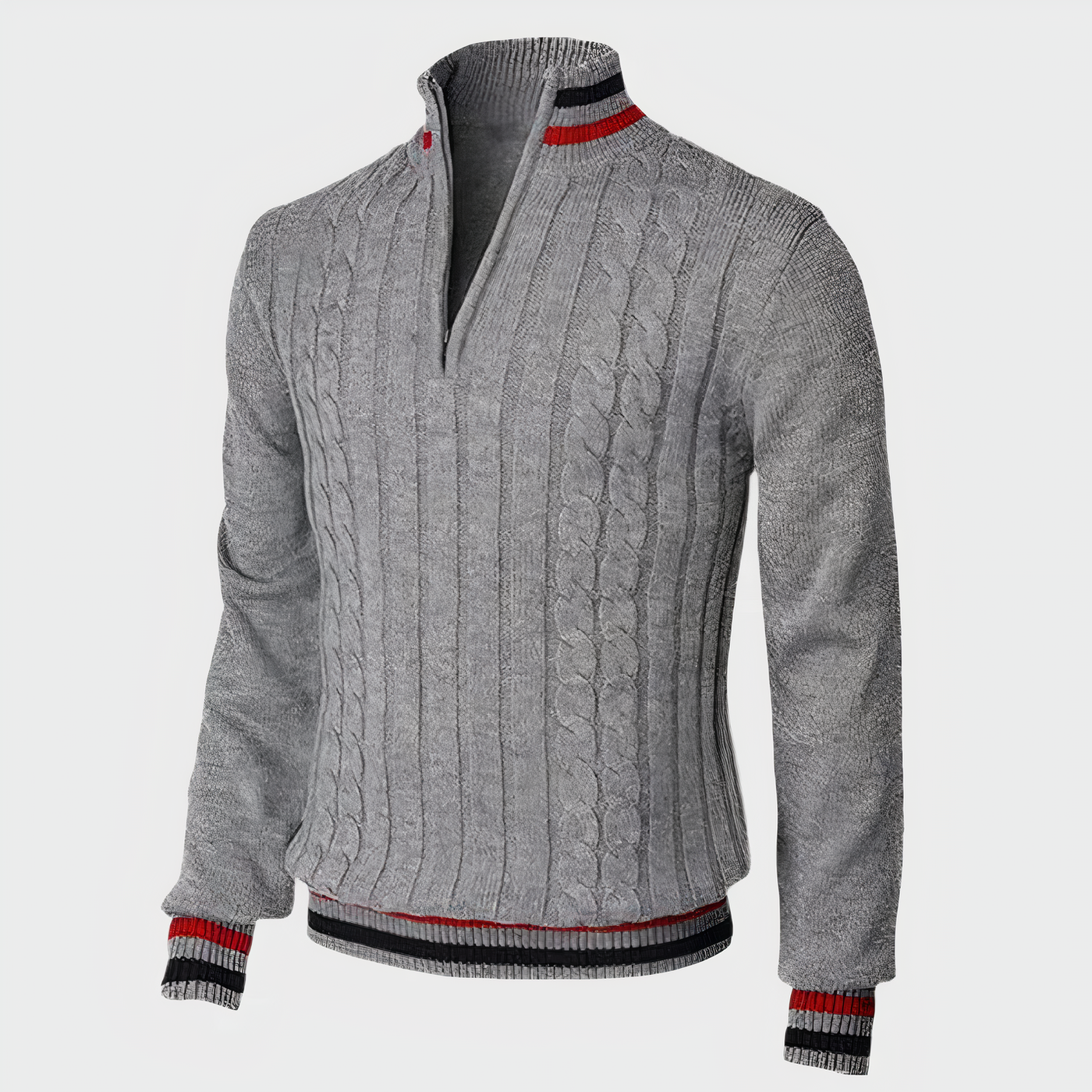 Gestrickter Rollkragenpullover | Thomas