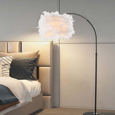 Traumhafte Glow-Stehlampe – Bezauberndes Design in Weiß und Rosa