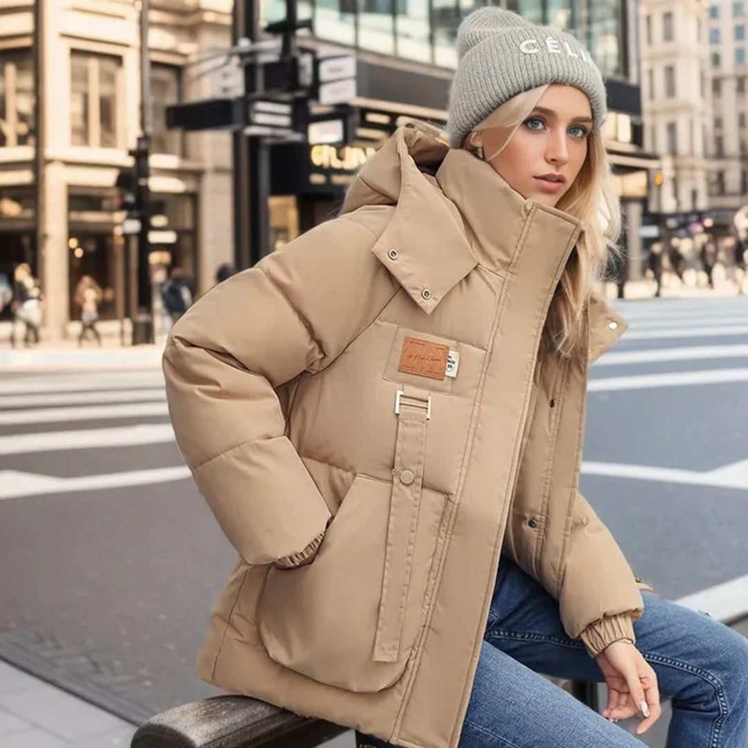 Winter-Schneejacke für Damen | Durchstreifen