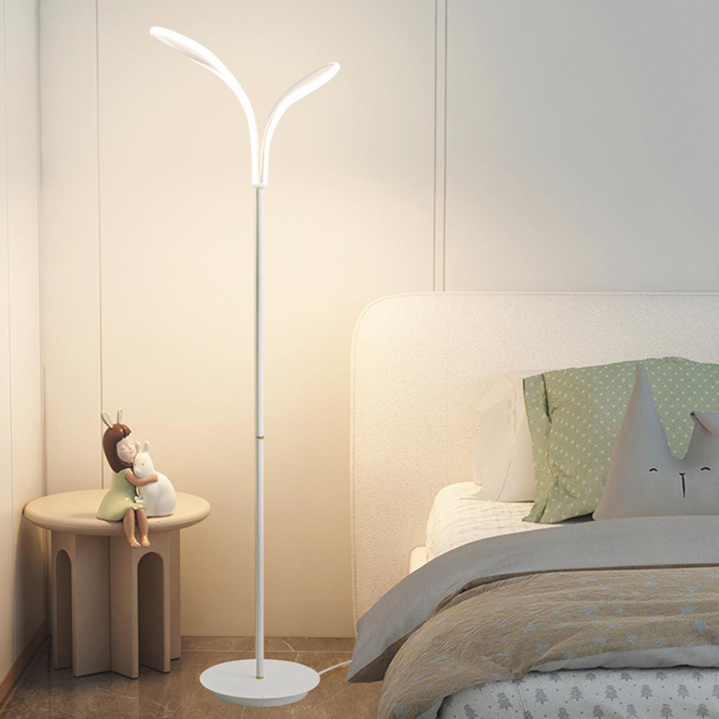 LumiAura: Unieke Modern Minimalistische Volledig Spectrum Dimbare Vloerlamp