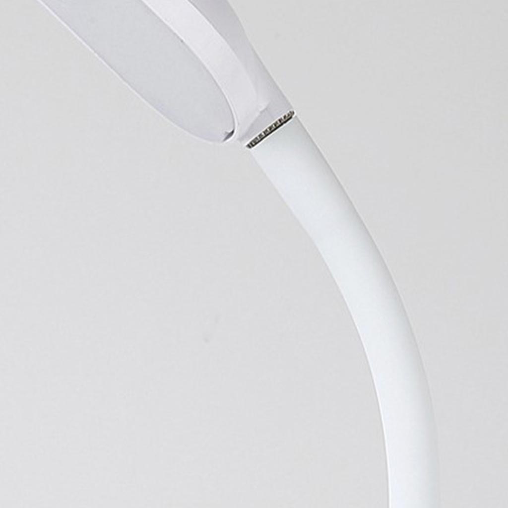 Luna Arc Dimbare LED Vloerlamp - Stijlvol Zwart & Wit Design