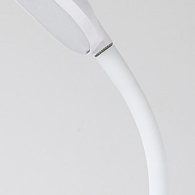 Luna Arc Dimbare LED Vloerlamp - Stijlvol Zwart & Wit Design