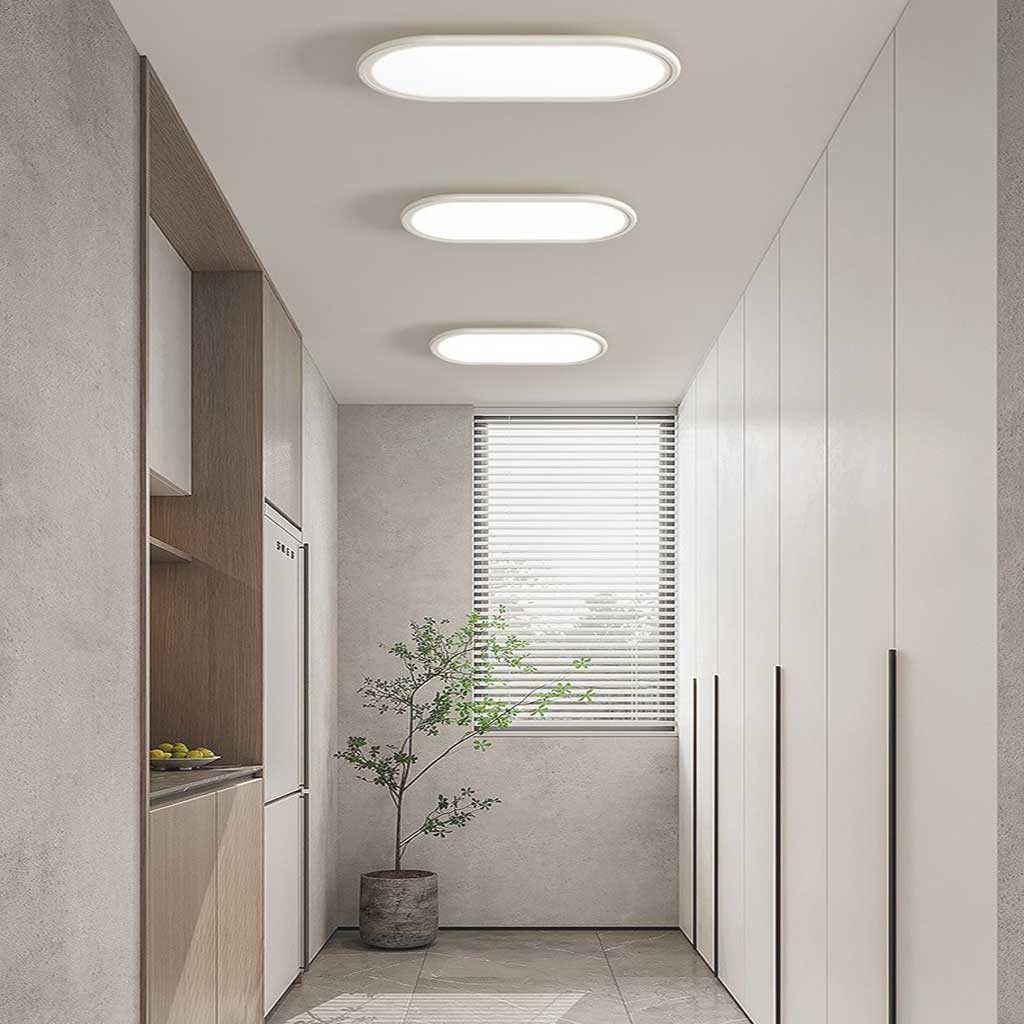 LumiSphere LED Plafondlamp - Minimalistisch Design in Ronde en Rechthoekige Vorm