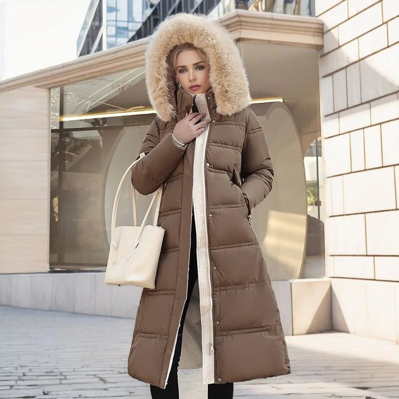 Eleganter Parka-Langmantel für Damen | Eliane