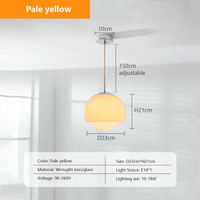 PoolLicht | Nordische Hängelampe aus Glas