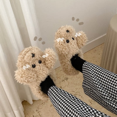 Fluffy Animal Pantoffels voor Dames | De Schattigste Pantoffels!