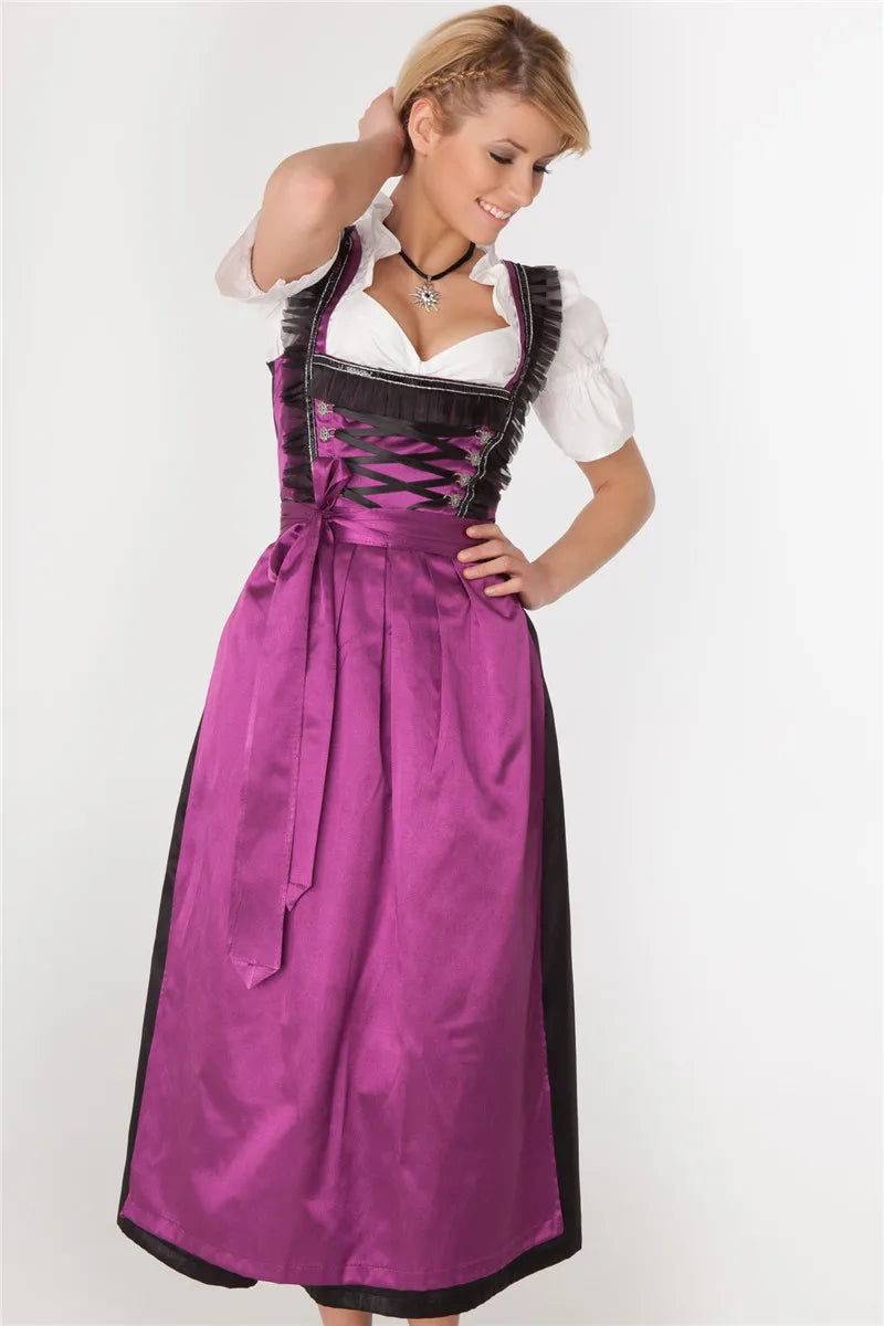 Traditionelles Oktoberfest-Dirndl-Zofenkleid für Damen | Elise