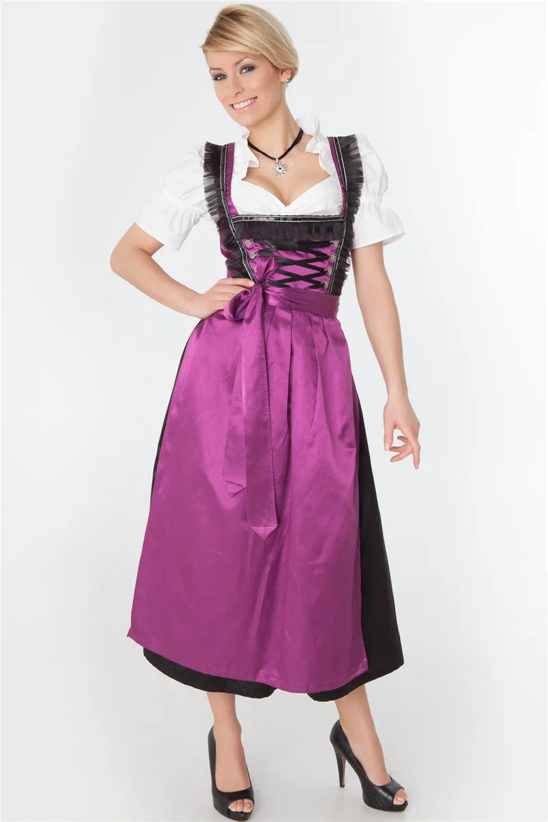 Traditionelles Oktoberfest-Dirndl-Zofenkleid für Damen | Elise