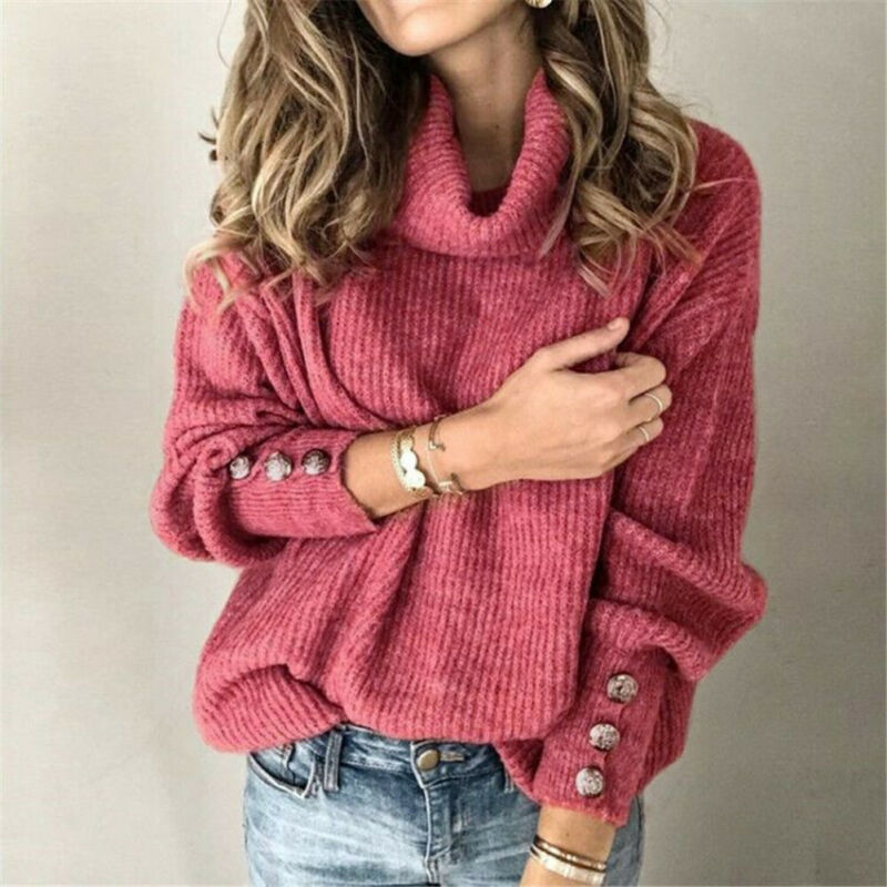 Gestrickter Rollkragenpullover für Damen | Evelina