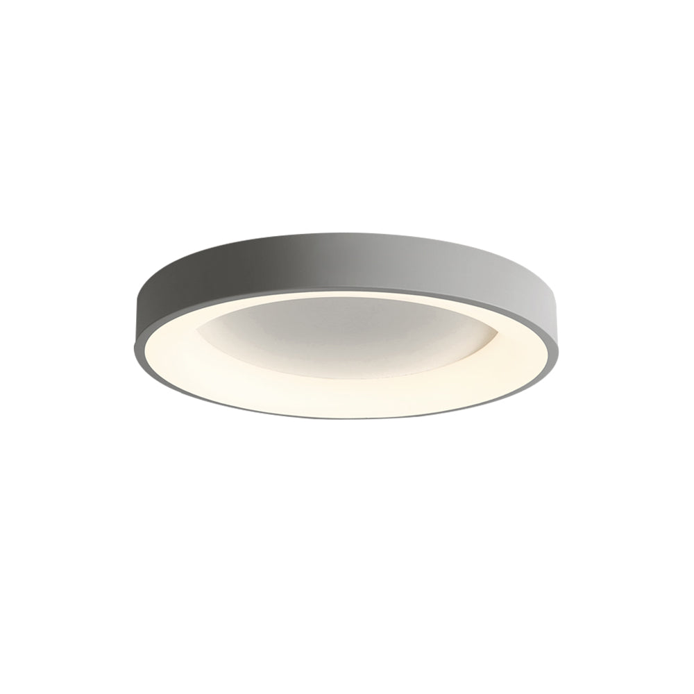 LED Grijze Ronde Opbouw Plafondlamp