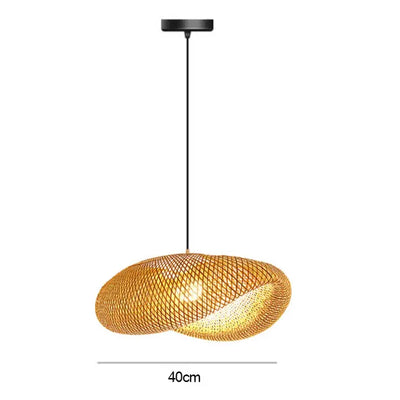 BambooCraft | Geflochtene Bambuslampe