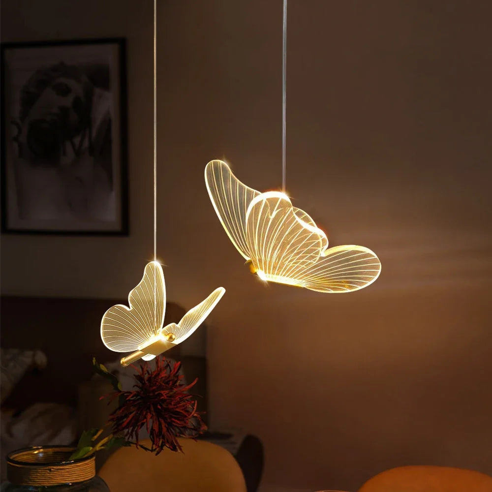 FlutterLight | LED-Schmetterlings-Hängelampen