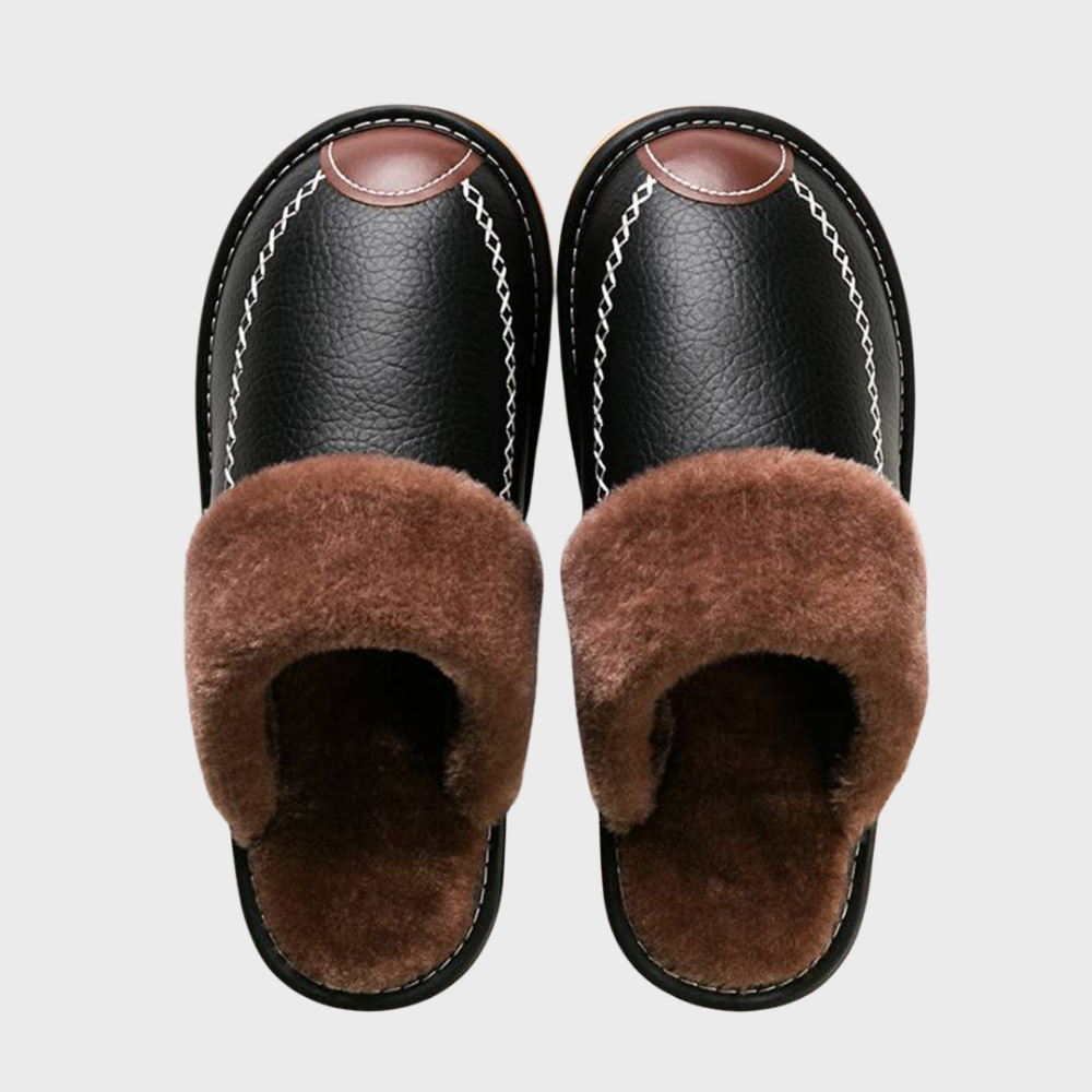 Fleece Pantoffels met Lage Instap voor Dames | Luna