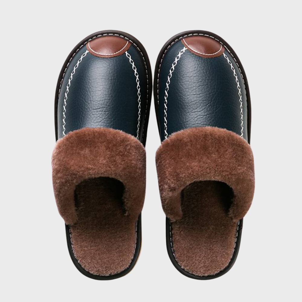 Fleece Pantoffels met Lage Instap voor Dames | Luna