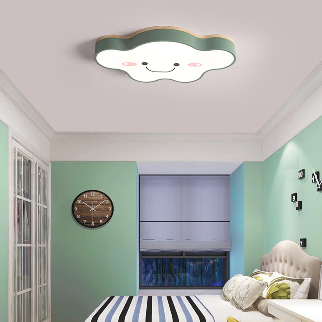 LED-Deckenleuchte Smiling Cloud – Verspieltes Design für Kinderzimmer