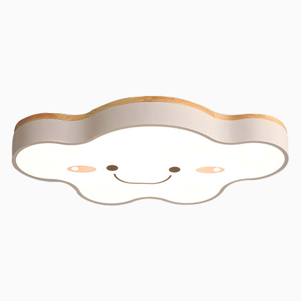 LED-Deckenleuchte Smiling Cloud – Verspieltes Design für Kinderzimmer