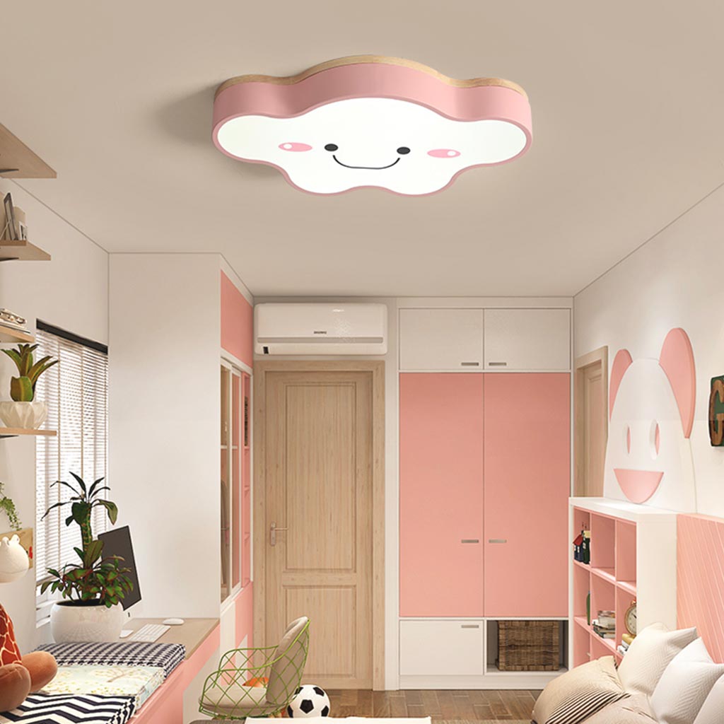 LED-Deckenleuchte Smiling Cloud – Verspieltes Design für Kinderzimmer