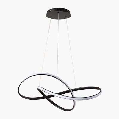 TwistLuxe LED Hanglamp – Moderne Minimalistische Gedraaide Verlichting met Dimbare Functie