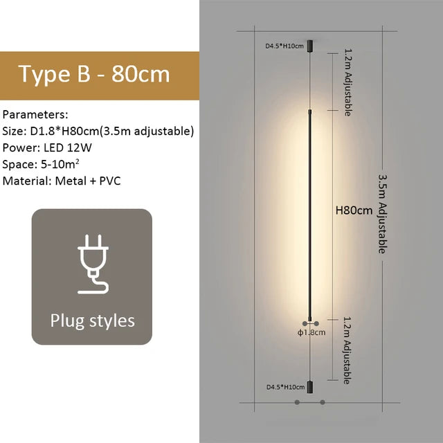 LichtGlans | Minimalistische LED-Hängelampe