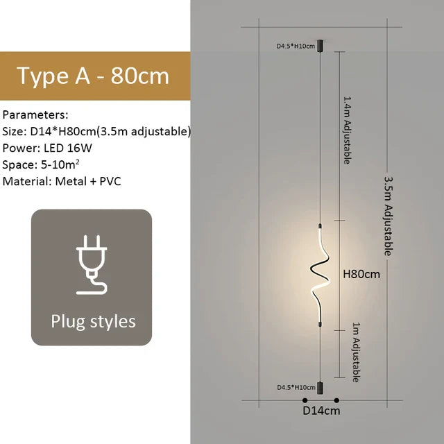 LichtGlans | Minimalistische LED-Hängelampe