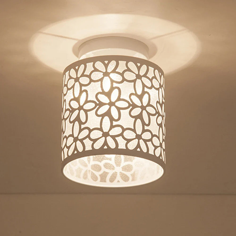 Strahlende Blume | Lampe mit Blumenmotiv