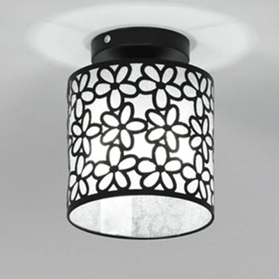 Strahlende Blume | Lampe mit Blumenmotiv