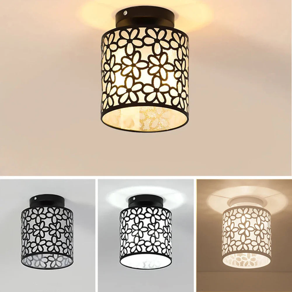 Strahlende Blume | Lampe mit Blumenmotiv