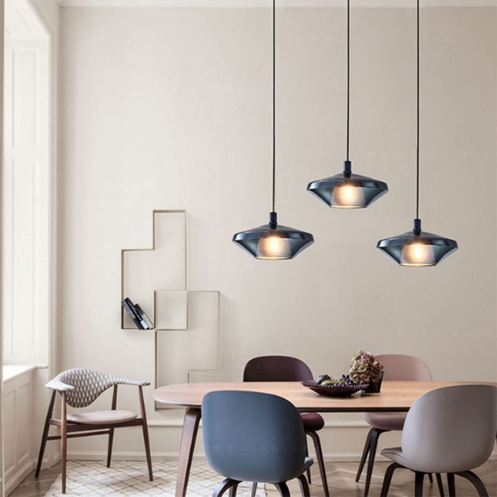 Hellas Moderne Glas Pendelleuchte Woonkamer