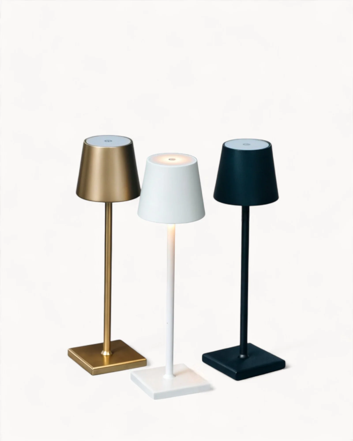 Dezenter Glanz | Tischlampe