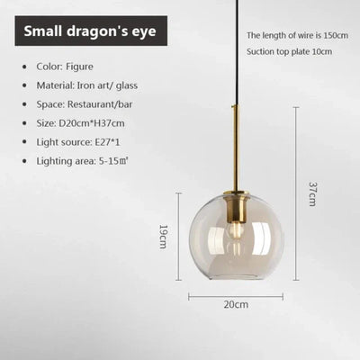 LoftLicht | Hängelampe aus skandinavischem Loft-Glas