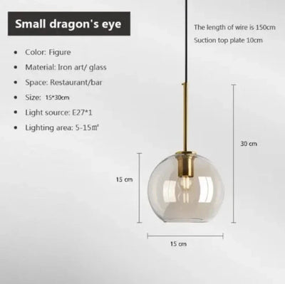 LoftLicht | Hängelampe aus skandinavischem Loft-Glas