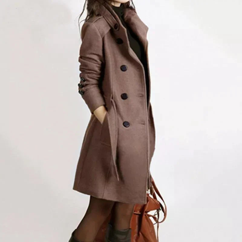 Elegante Winter Trenchcoat voor Dames | Meliora