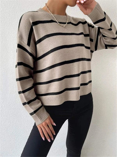 Gestreifter Pullover für Damen | Eliana