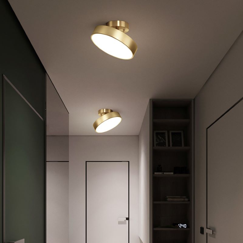 Moderne LED-Deckenleuchte Hellas aus Metall für Wohn-/Esszimmer