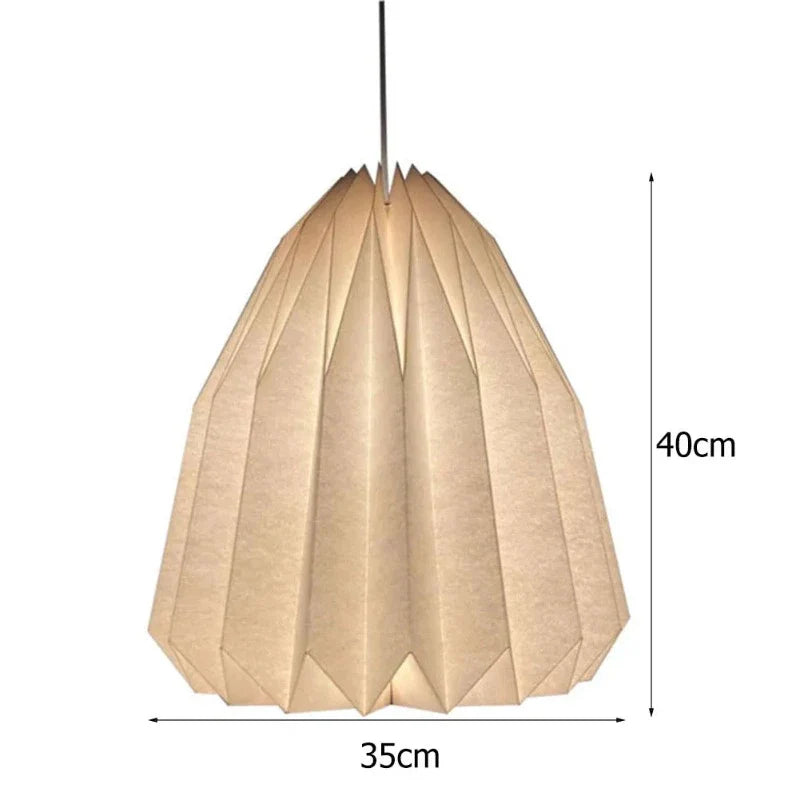 VouwLicht | Scandinavisch Moderne Papieren Lantaarnkap