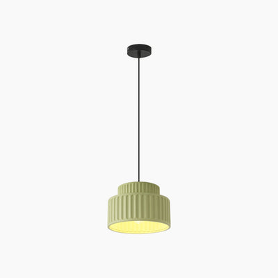 Nordic Glow Plissé Plafondlamp / Hanglamp – Crème Geplooid Ontwerp in 4 Kleuren