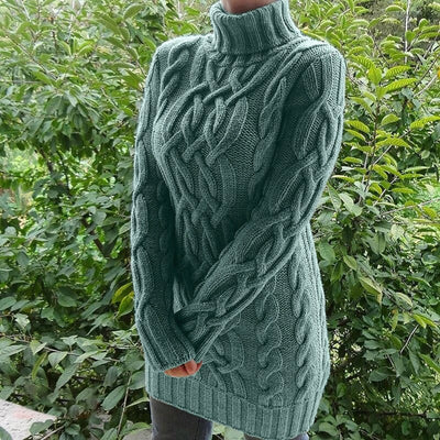 Gestrickter Rollkragenpullover für Damen | Aurora