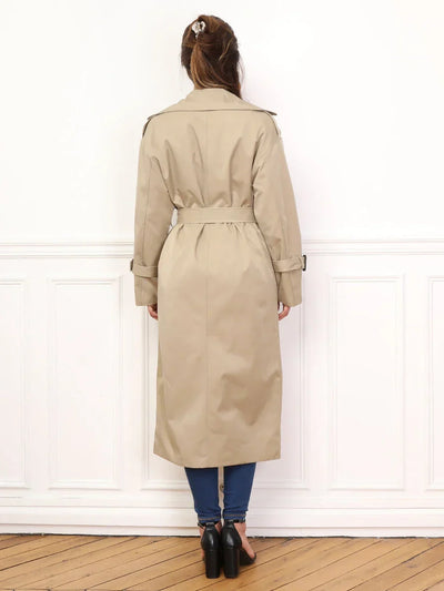 Stilvoller mittelgroßer Trenchcoat für Damen | Leona