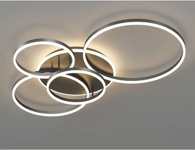 Ringy | Moderne Deckenlampe Schwarz