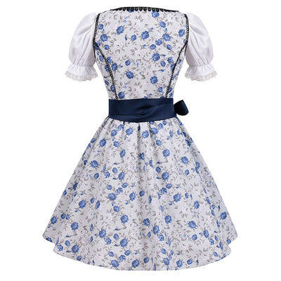 Spitzen-Oktoberfestkleid mit Schürze | Amelina