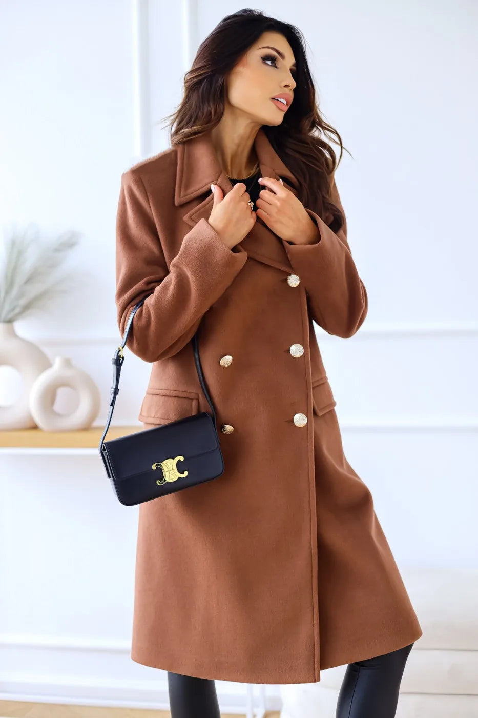 Elegante Dames Trenchcoat voor de Winter | Amélie