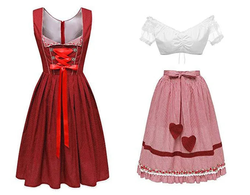 Traditionele Oktoberfest Dirndl Jurk | Gertrude